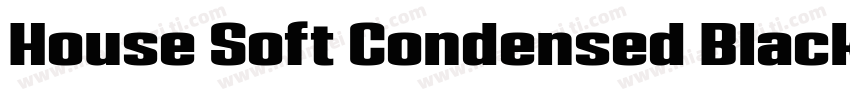 House Soft Condensed Black Italic字体转换
